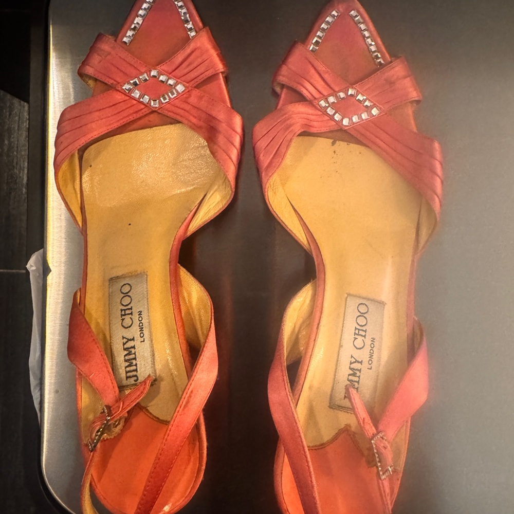 Jimmy Choo Pink Women's Shoes - Used